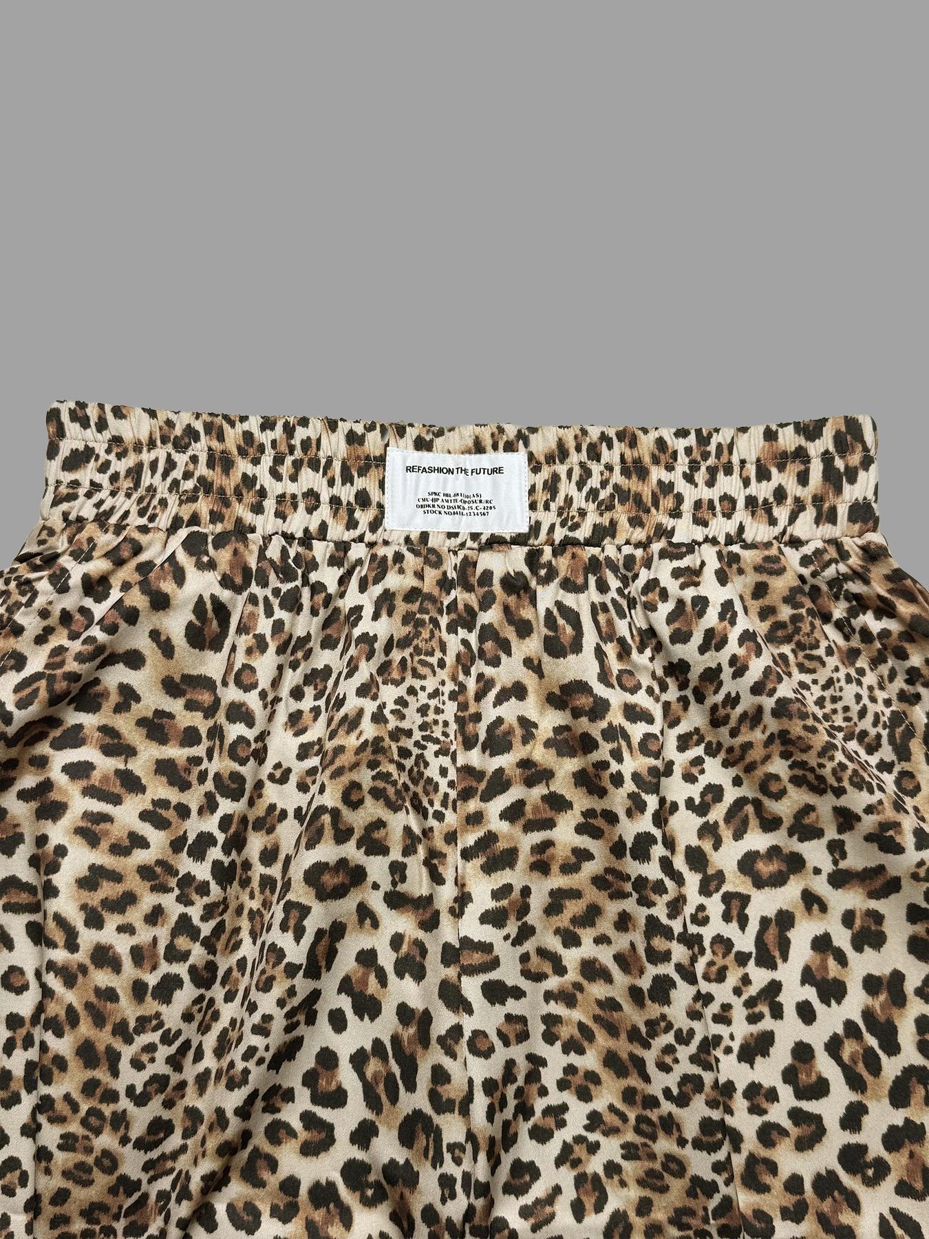 Vida byxor för kvinnor med leopardmönster höst och vinter_voghion.com