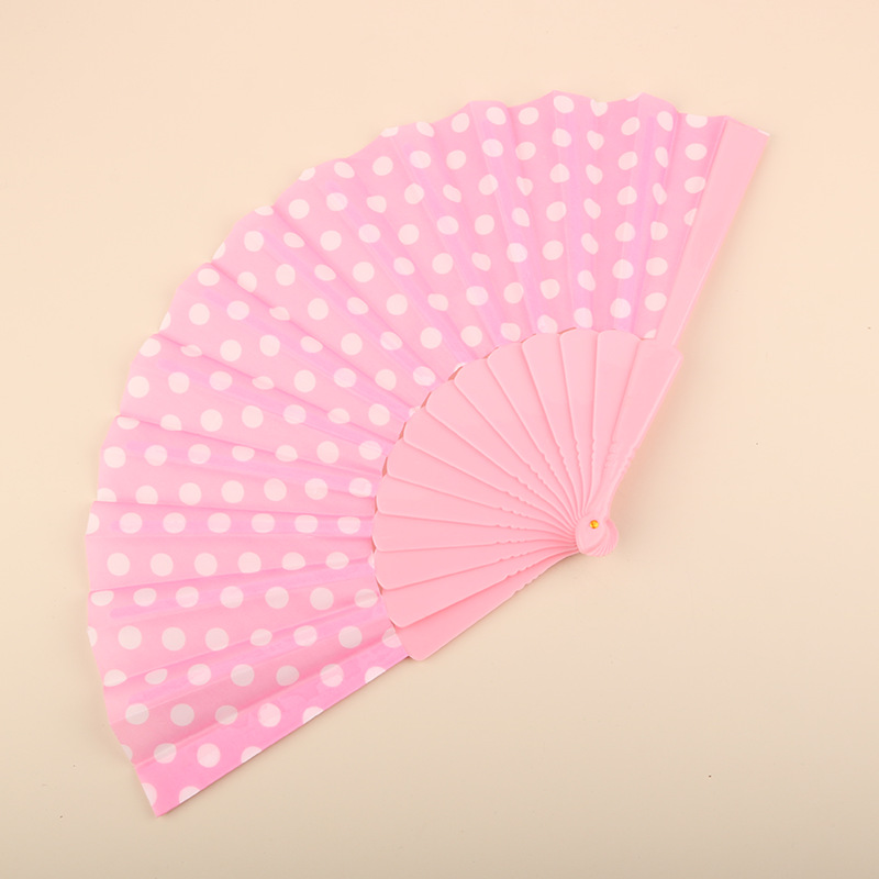 Abanico Plegable de Encaje de Plástico, Estampado, para Danza image 114