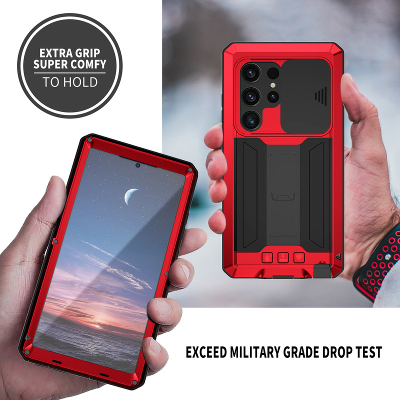 Cross-border sliding window bracket for Samsung S24ULTRA mobile phone case Apple 15pro silicone drop-resistant dustproof Waterproof Cross-border sliding window bracket for Samsung S24ULTRA mobile phone case Apple 15pro silicone drop-resistant dustproof Waterproof