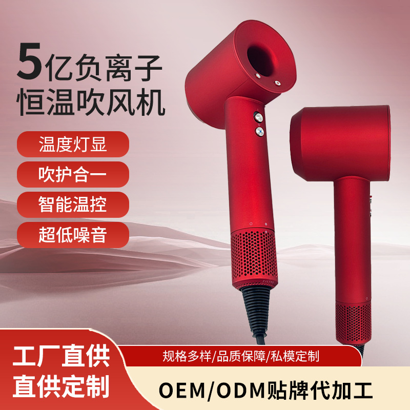 High-Speed Hair Dryer Household High-Power Negative Ion Hair Dryer Blue Light Negative Ion Constant Temperature Hair Care Hair Dryer