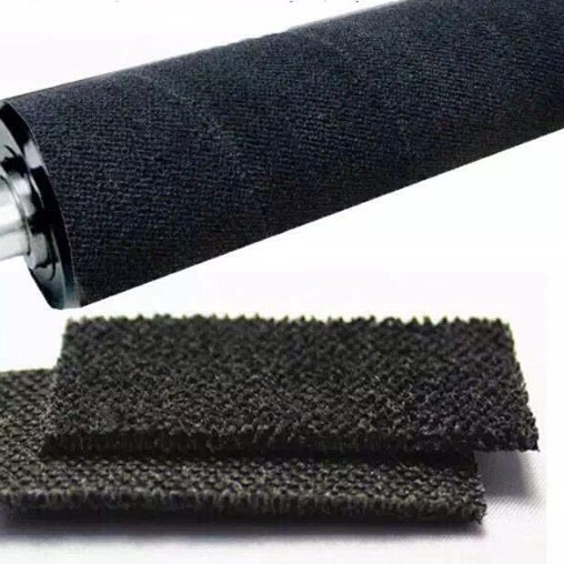 剪毛机用绿绒糙面带  经编机用黑绒糙面带 防滑包辊带