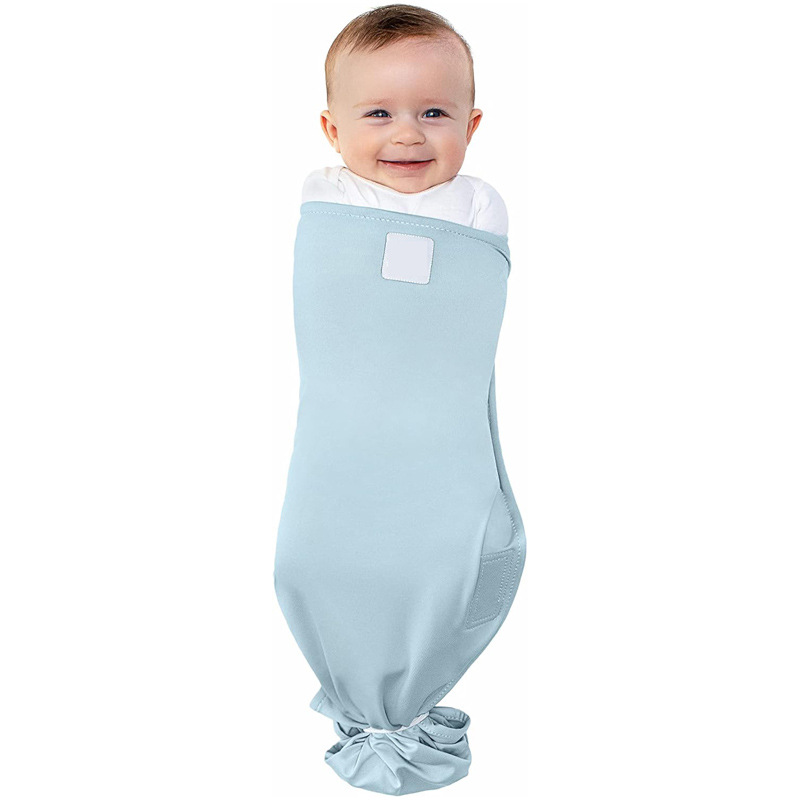 Transfronterizo Amazon popular bebé Swaddling bolsa clase A bolsa de toalla sola bolsa gruesa anti-shock Swaddle