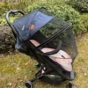Mosquito net with zipper