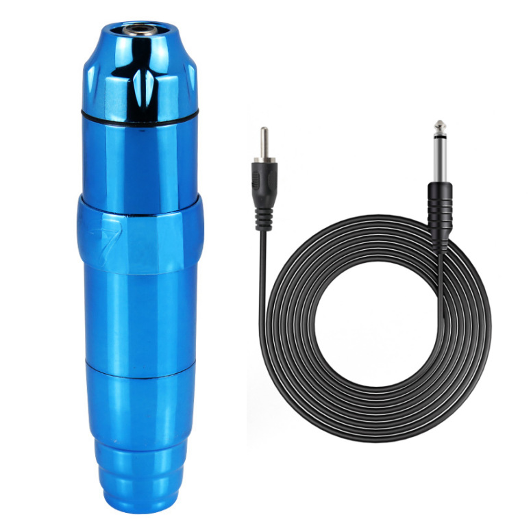 Máquina de tatuaje de motor de cohete línea de corte para principiantes equipo de tatuaje de niebla máquina todo en uno Xia 'an pluma de plástico de tatuaje de motor