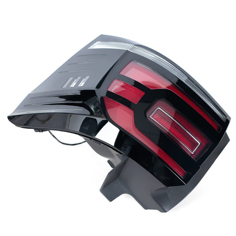 Aplicable al conjunto de luz trasera de detección de sombra Volkswagen 20 - 21 tipo de luz trasera izquierda y derecha de detección de sombra, carcasa de luz de dirección de freno hacia atrás