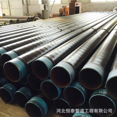 Fábrica en stock 3pe refuerzo tubo anticorrosión de polietileno de tres capas tubo de acero soldado por resistencia 3pe refuerzo