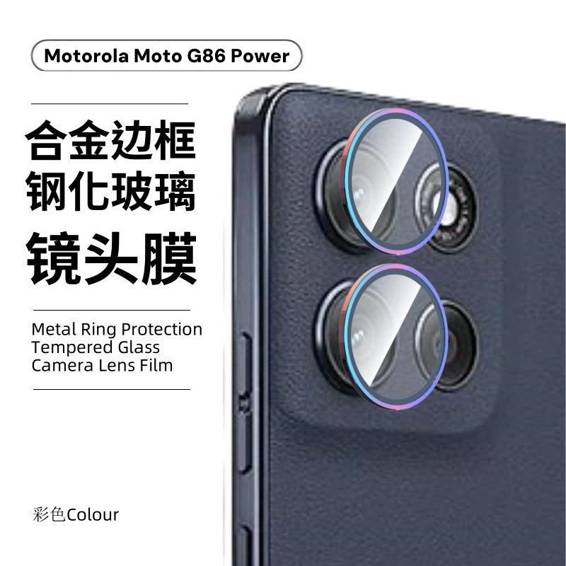 Adecuado para Moto G86 Power Motorola Motorola Pantalla HD Antivisón Eagle Eye Lente Película templada