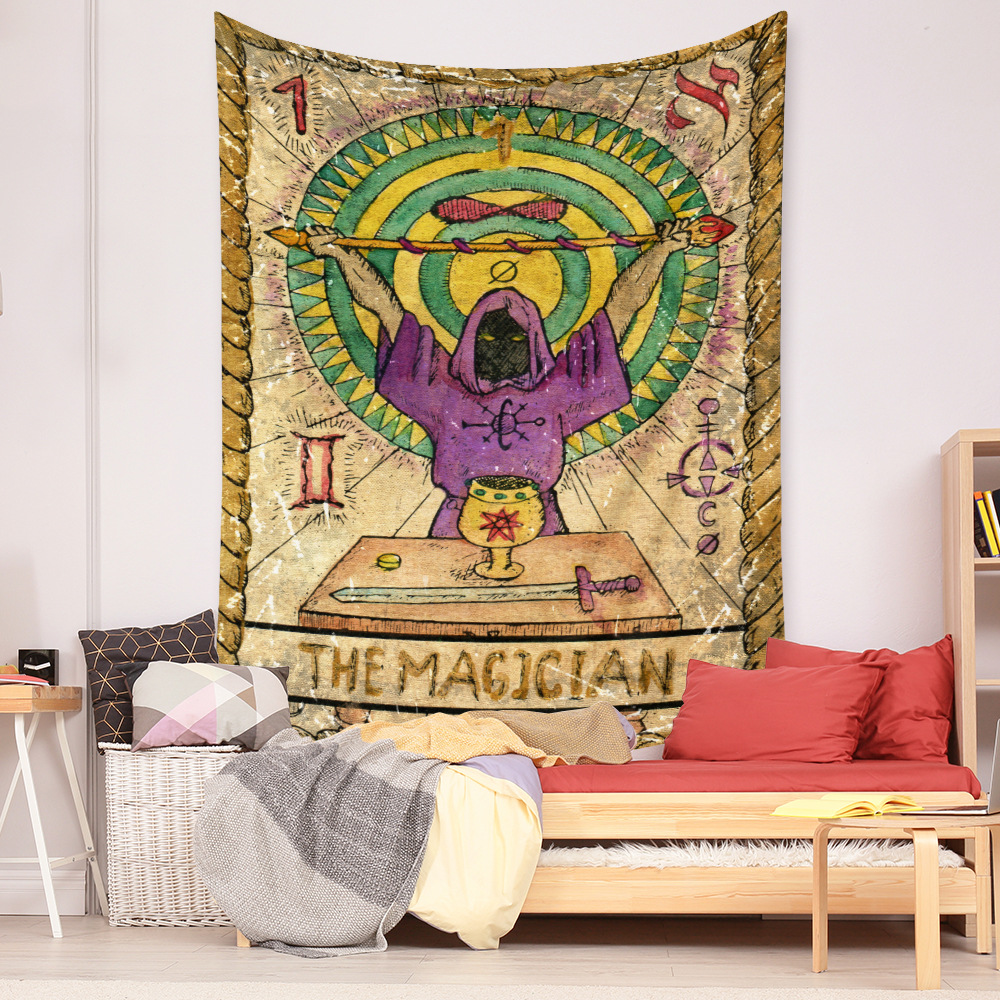 Tapestry Bohemian Tapestry Room Decoration Background Cloth Hanging Cloth Tapestry display picture 8