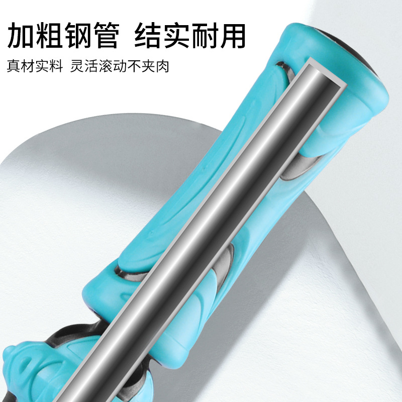 Nuevo rodillo de palo de diente de lobo músculo relajante dispositivo fascial palo pierna que adelgaza artefacto Langya Stick Roller masaje palo