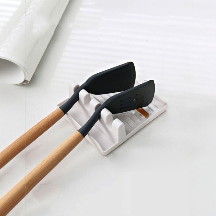 クロスボーダー厨房収納棚プラスチック鍋シャベル棚トレーキッチン用品鍋蓋棚家庭用スプーンマット|undefined