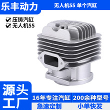 定制款航模机55缸径45mm园林机械农用植保飞行器航模发动机气缸