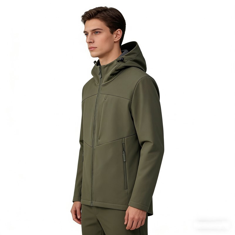 Softshell Jacket, Rainproof and Windproof Functional Jacket, Outdoor Clothing, Mountaineering Sportswear, Rainstorm-Proof Raincoat