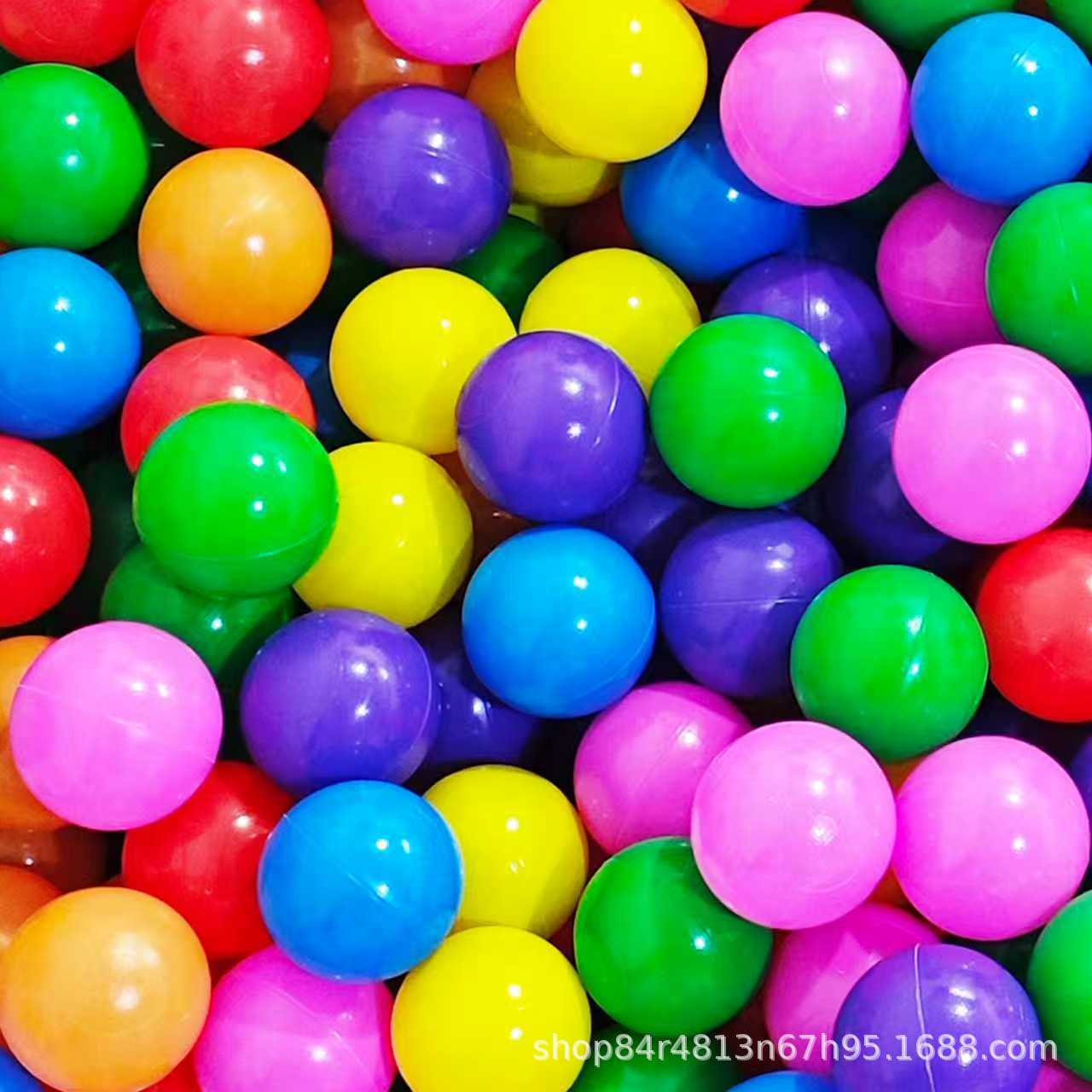 Thickened Ocean Balls Wholesale, Non-Toxic, Odorless, Environmentally Friendly for Infants and Toddlers, Indoor Play Macaron-Colored Ocean Balls