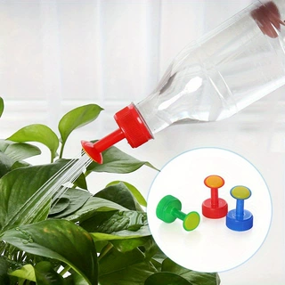 跨境塑料浇水喷头洒水浇花喷头喷水器喷壶头园艺盆栽种菜贴标4g