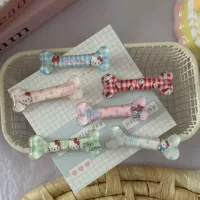 Мультяшный ледяной отпечаток кошачьей кости заколки для волос Японская сладкая дикая девушка на стороне ветра утка заколка для волос
