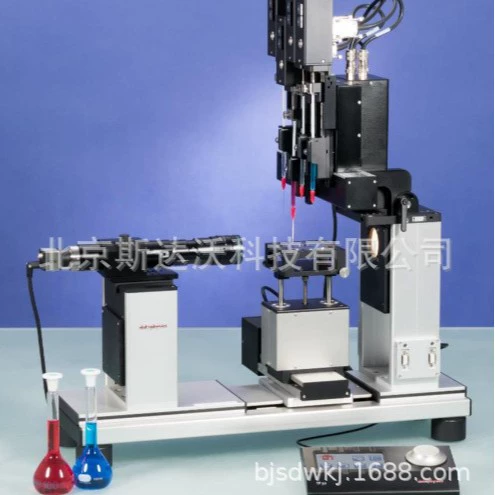 Полностью автоматический измеритель угла контакта одного волокна