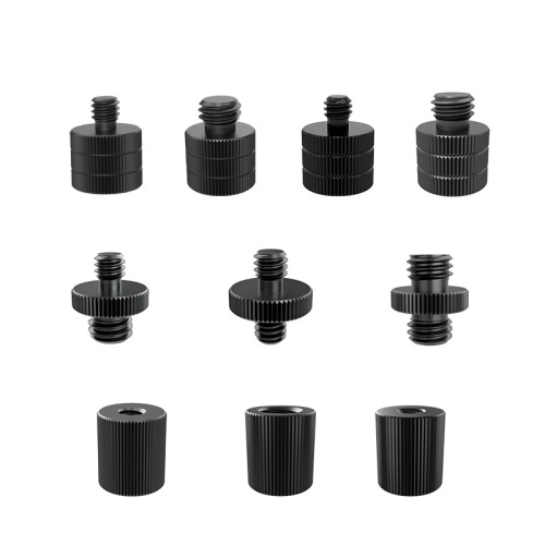 3/8 to 1/4 camera conversion screw tripod head live broadcast fill light camera photography accessories bracket base