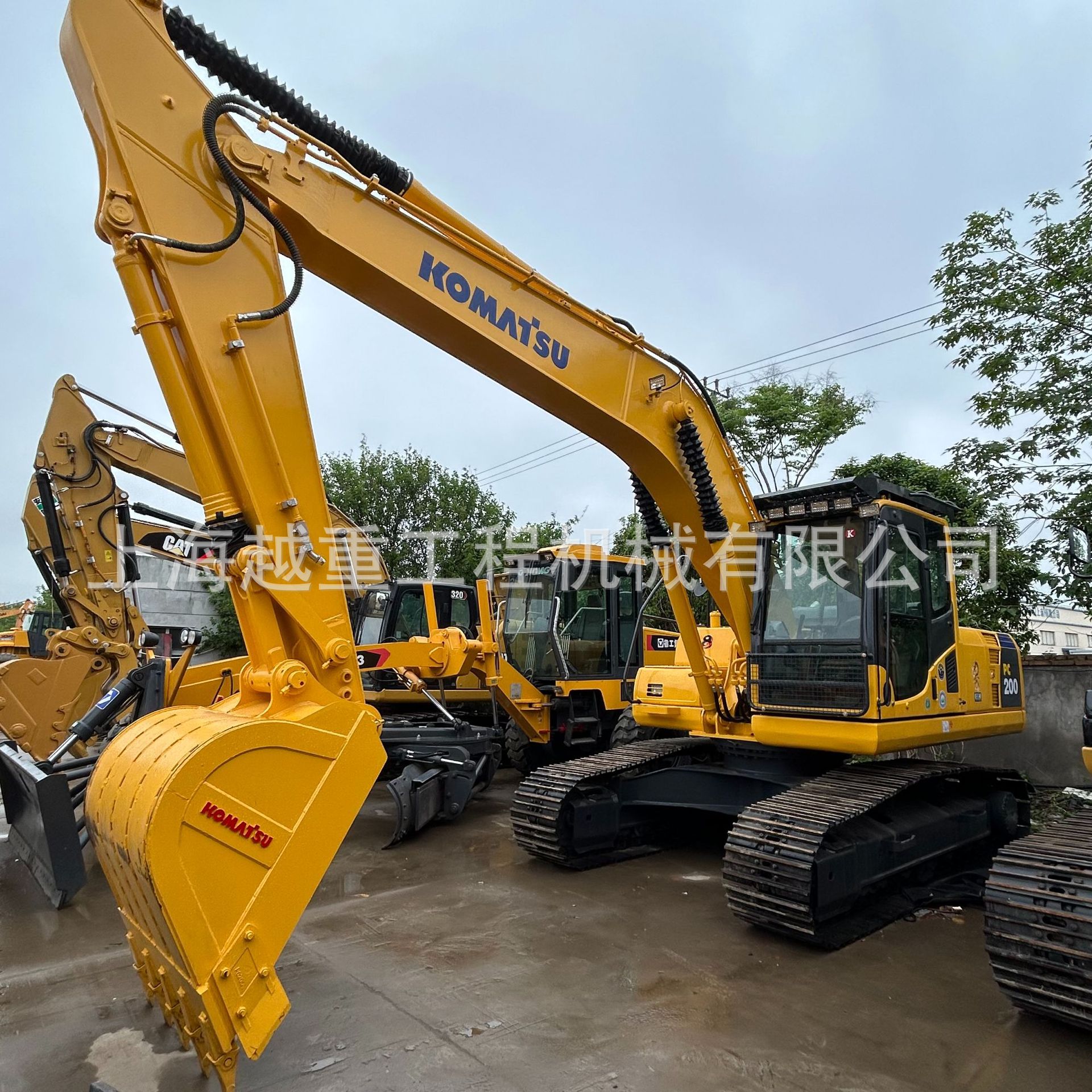 2022 New PC200 20 ton crawler used komatsuPC200-8 excavator