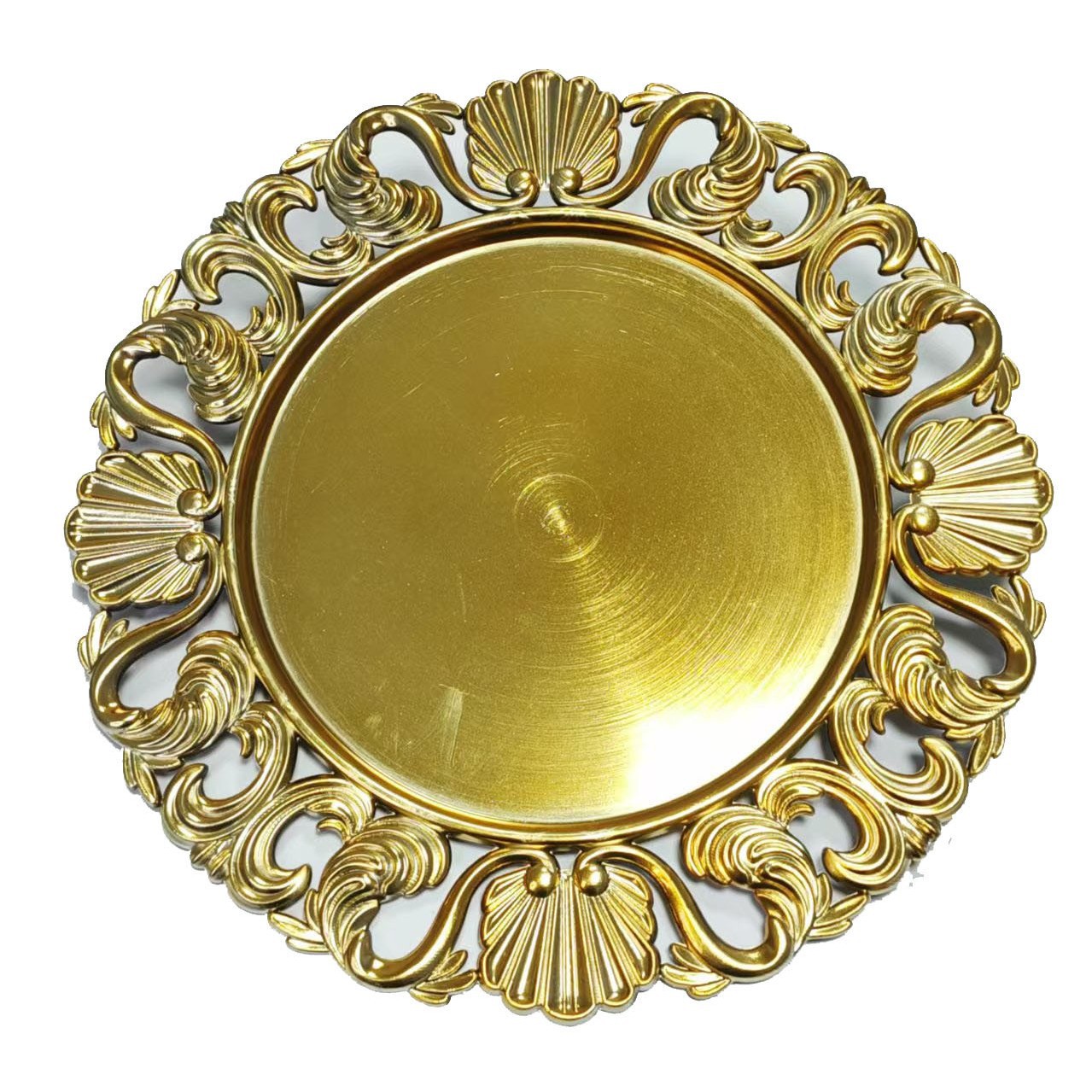 Ventas calientes de comercio exterior retro europeo decoración de mesa almohadilla de Navidad restaurante occidental circular irregular mesa almohadilla