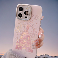 夢幻城花火iphone15は14promax携帯ケース12リンゴ13レーザー11を適用する