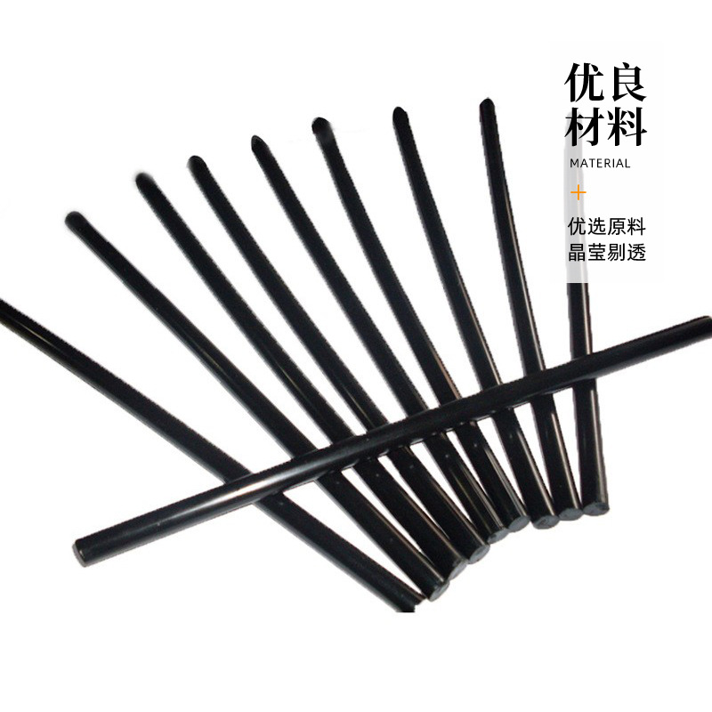 批发环保黑色热熔胶棒胶条高粘度平板手机电子产品粘合剂热熔胶