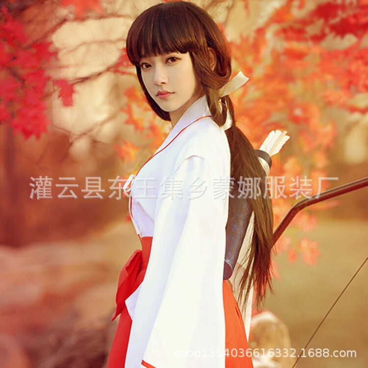 Spot Japanese Style Anime Furry Sleeves Night Brake Witch Costume Halloween Costume Cosplay Platycodon Witch Kimono