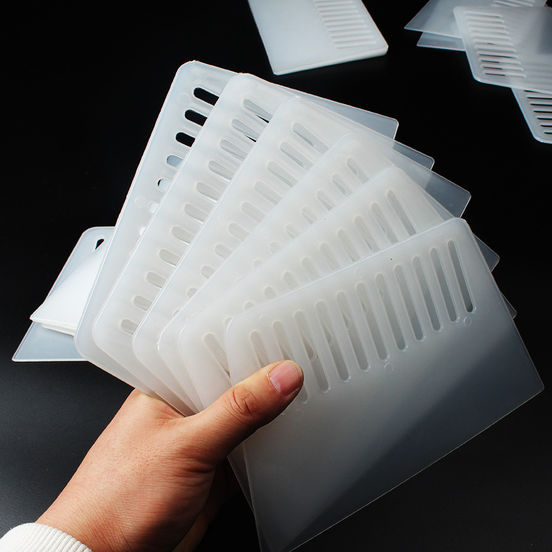 Raspador grueso de plástico Oxford raspador de pintura blanca papel tapiz pegajoso yeso masilla herramienta raspador