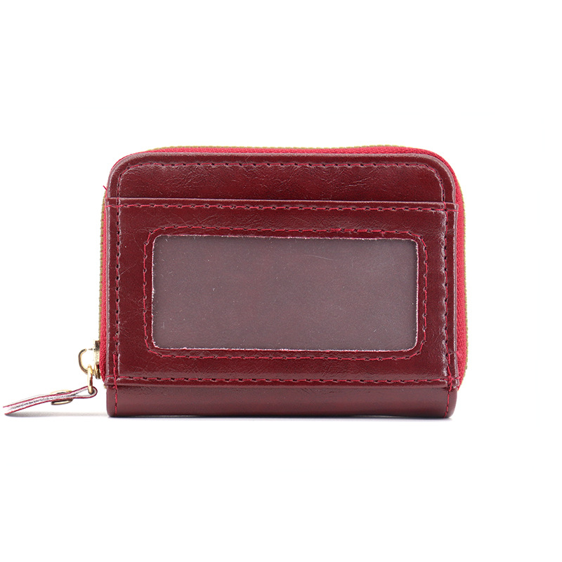 Nueva bolsa de tarjetas de órgano, bolsa de cambio multifuncional de gran capacidad de moda, bolsa de tarjetas para hombres, bolsa de tarjetas de licencia de conducir