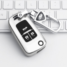 适用别克英朗钥匙套新英朗GT汽车折叠钥匙壳改装钥匙包扣高档2021