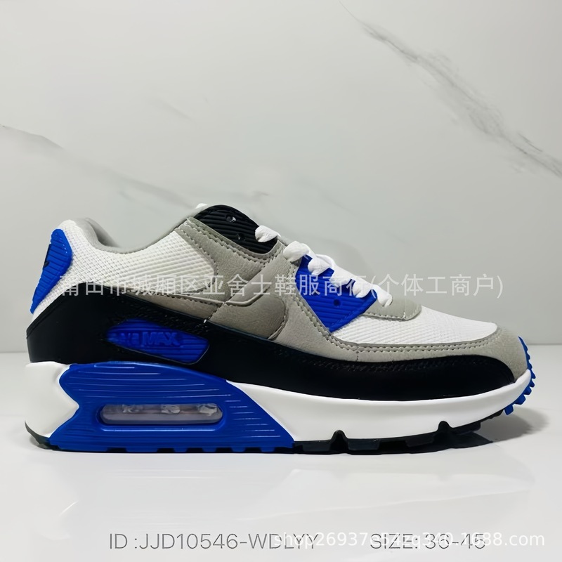 莆田靴ハイバージョン AirMax90 エアクッションシューズカップルモデルメッシュ通気性メンズカジュアルスポーツランニングシューズクロスボーダー|undefined