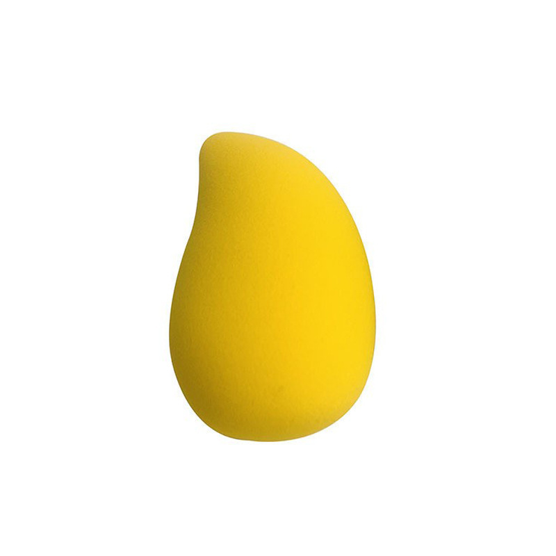 Mango huevo de maquillaje, polvo de fruta, polvo de maquillaje, esponja de maquillaje, pó de maquillaje, ropa seca y húmeda, venta directa de fábrica
