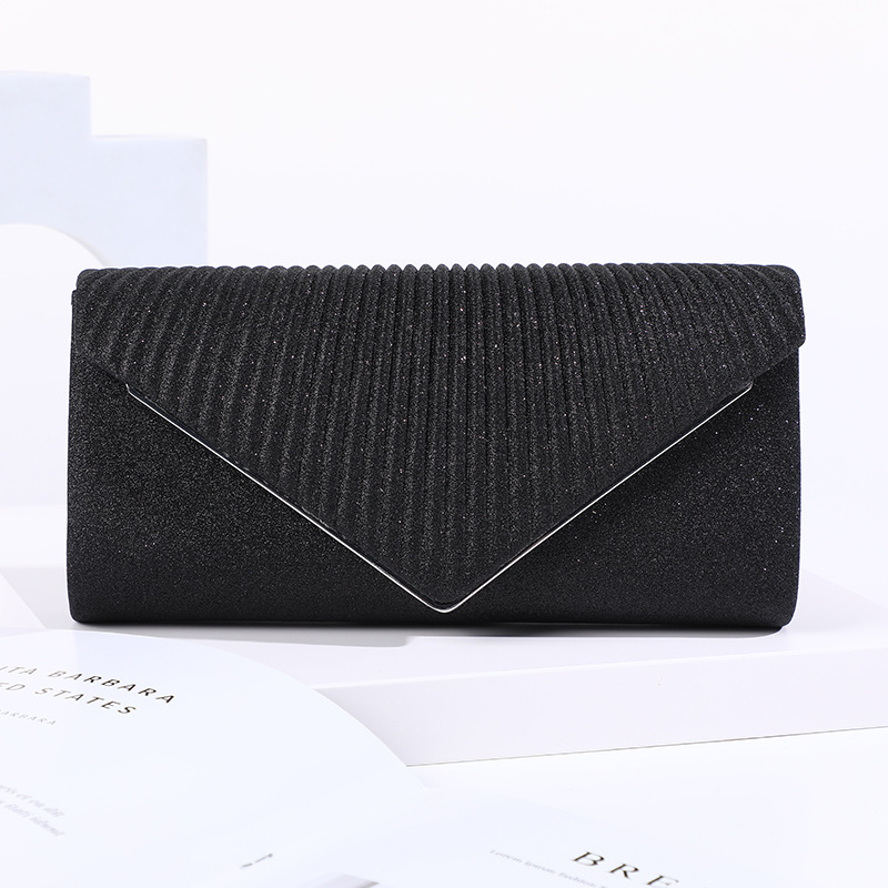 Polyester Solid Color Square Evening Bags display picture 4