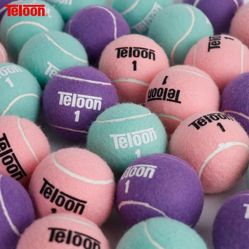 Teloon Tianlong Tennis Pink Tennis Balls Purple Tennis Balls for Men and Women Beginners Professional Practice Competition Training Tennis Balls Teloon Tianlong Tennis Pink Tennis Balls Purple Tennis Balls for Men and Women Beginners Professional Practice Competition Training Tennis Balls