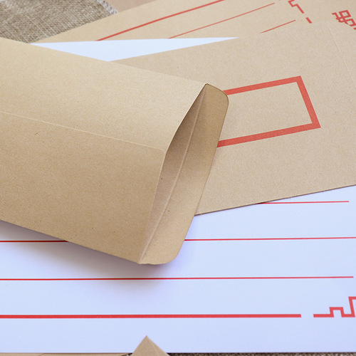 Chinese style traditional kraft paper ancient style letter paper envelope set creative personality retro envelope letter paper printing production 