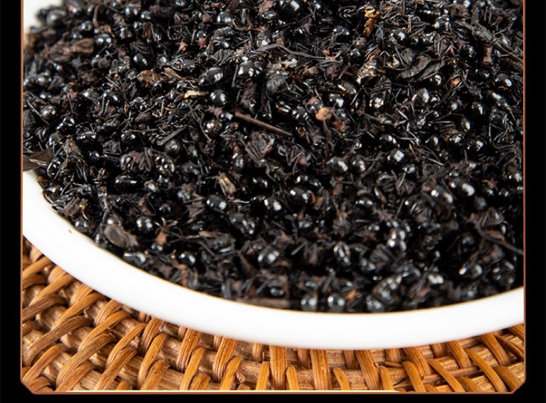 Dried Black Ant Whole Insects Hei Ma Yi for Traditional Herbal Wine Infusion 50g Bag specifications