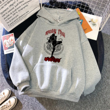 Muay Thai hoodies women graphic funny Winter  anime hoddies