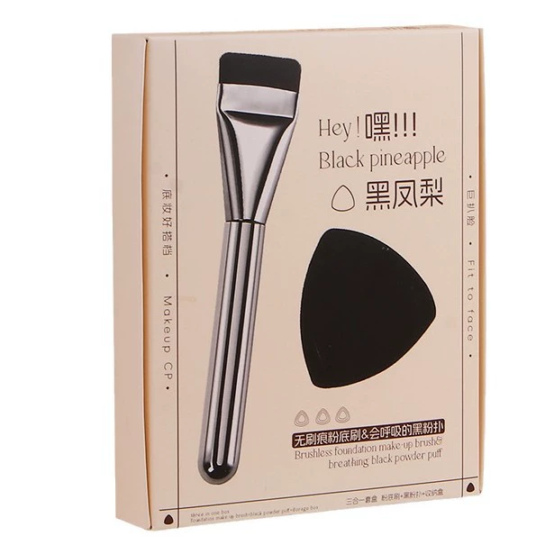 安彩娜 Sponge, set, foundation, three-in-one