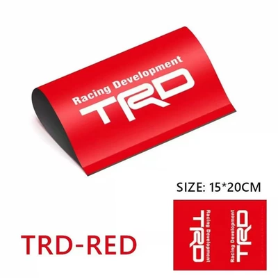 Body sticker, door car tail modification decorative - large-size-red-trd