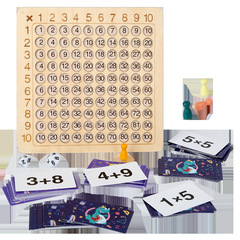 兒童早教益智小學生九九乘法口訣表除法加法表跨境亞馬遜熱賣
