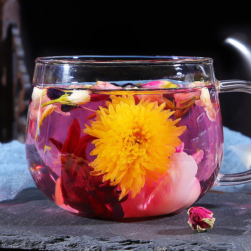 Artwork Praise Hydrating Tea Wolfberry Rose Combination Scented Tea Suitable for Girls to Drink Goddess Qi and Blood Tea