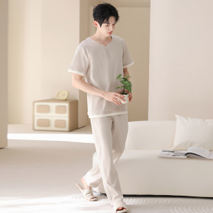 男士大码家居服