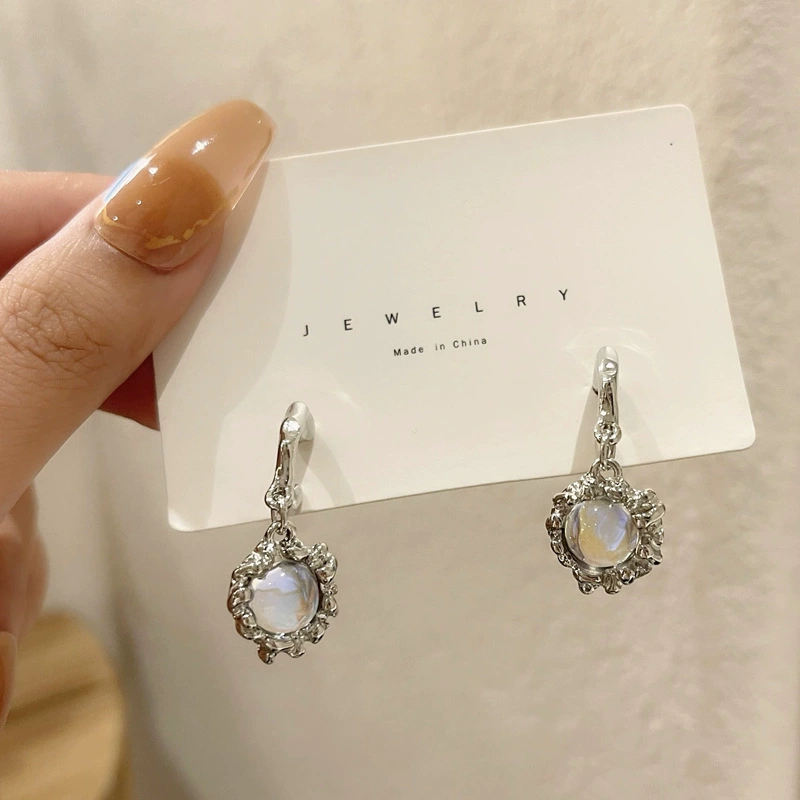 Серьги из серебра 925, хип-хоп панк европейский стиль — асимметричные и геометрические дизайны