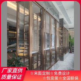 中餐厅 恒温恒湿雪茄柜烟柜 雪茄房雪茄吧工程 设计效果图片