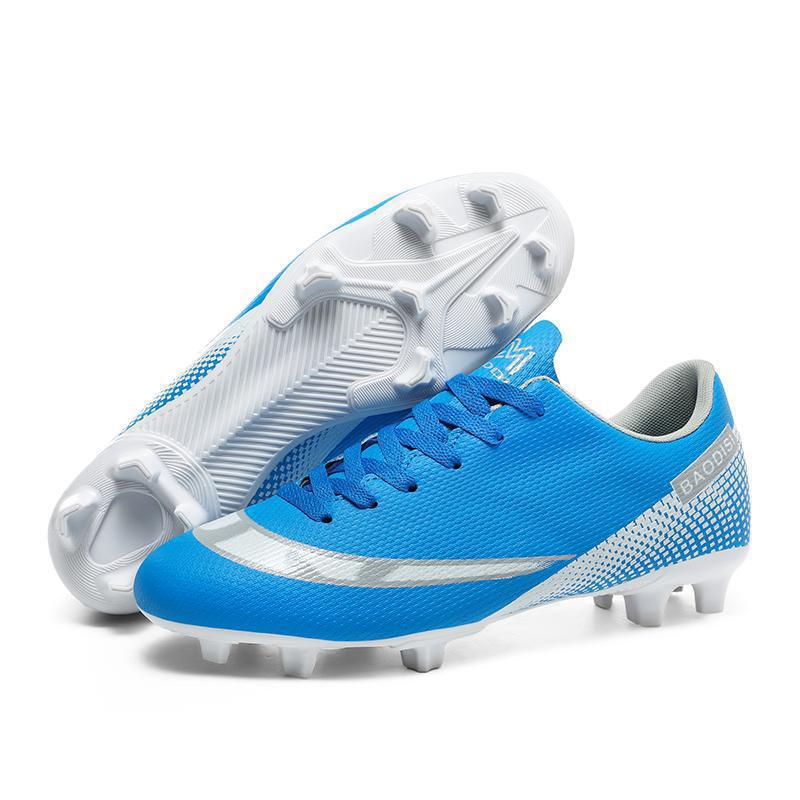 2022 primavera nuevos zapatos de fútbol de uñas rotas de corte bajo zapatos de fútbol para niños transfronterizos zapatos de fútbol juvenil ligeros