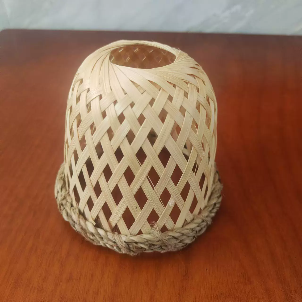 网红竹编灯笼DIY摆摊蜡烛夜市小灯笼过年元宵节中秋节花灯材料