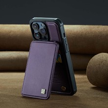 适用苹果14手机壳15ProMax卡包防盗刷iPhone16插卡17上下翻保护套