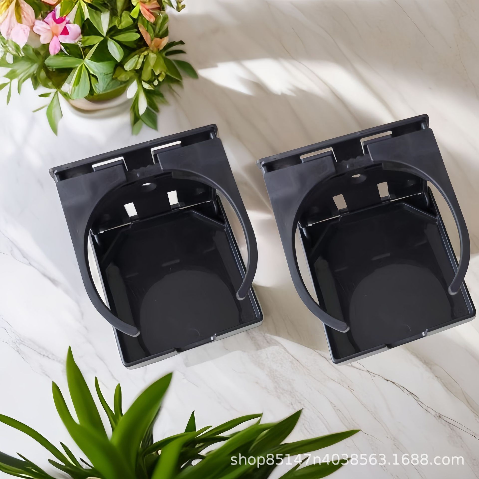 Portable Car Car Water Cup Holder Foldable Beverage Rack Wall-mounted Telescopic Cup Holder Tea Cup Anti-reverse Storage Rack