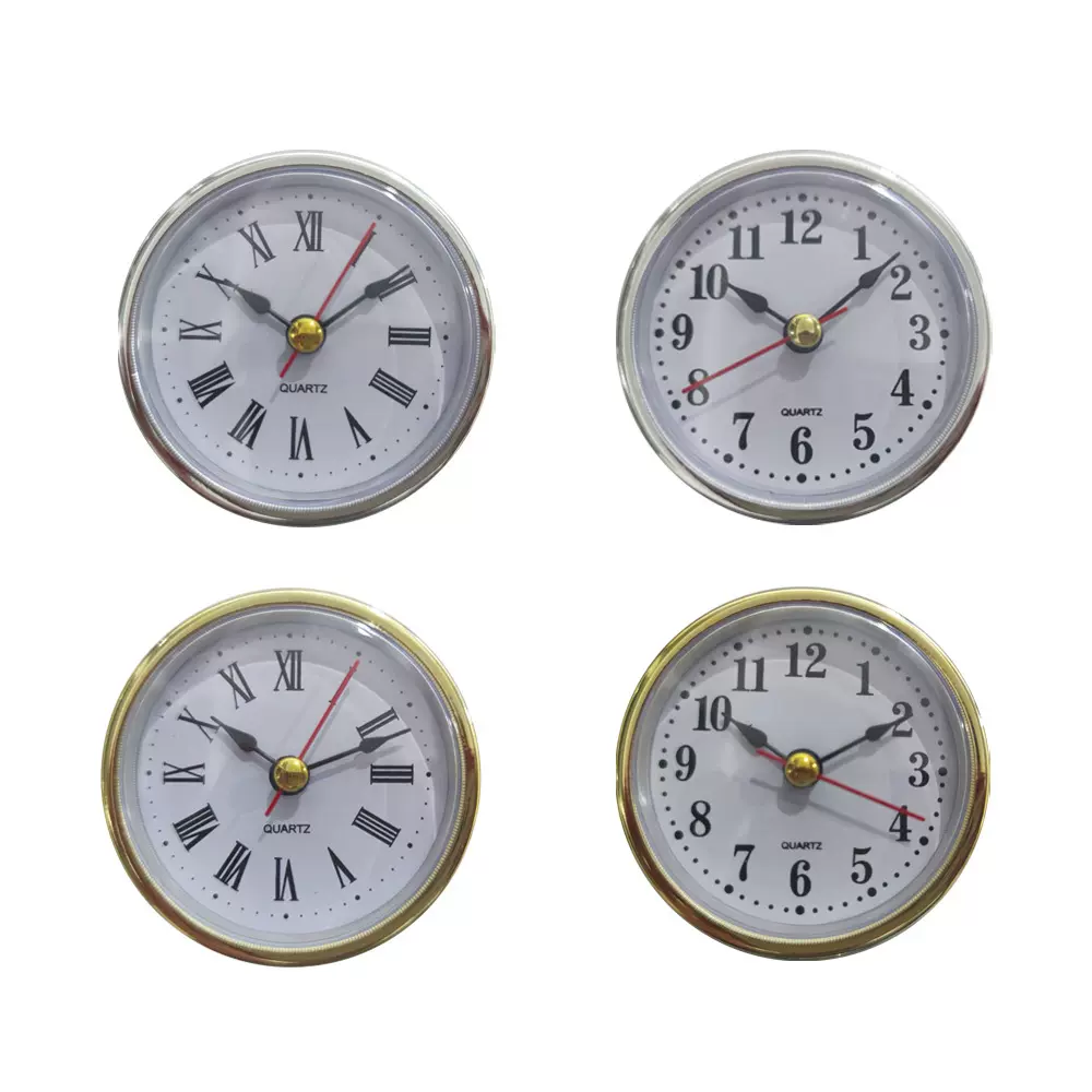 厂家直供65mm工艺品钟头钟胆 钟表配件 复古钟胆 仿古装饰钟