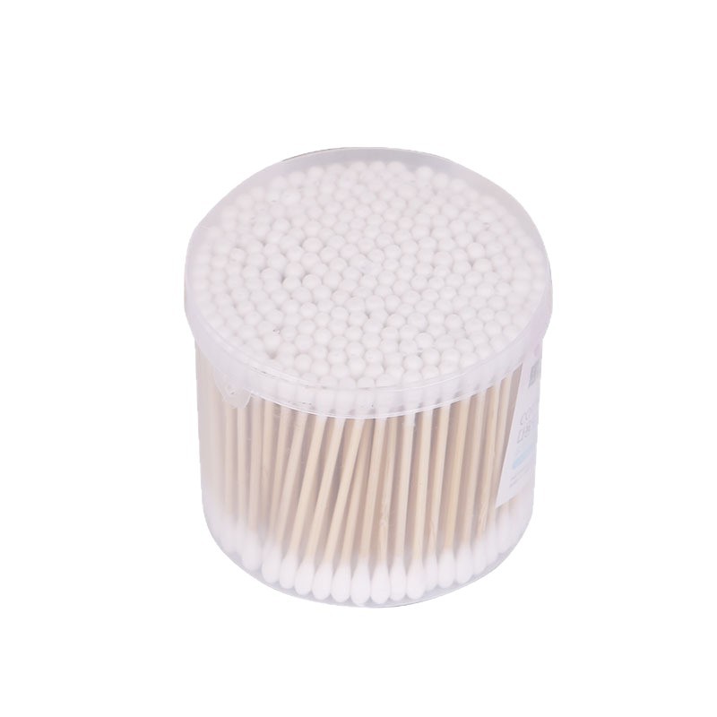 Hisopos de Algodón Desechables de Doble Cabeza Set de 150 Unidades de Algodón para Limpieza y Maquillaje image 7