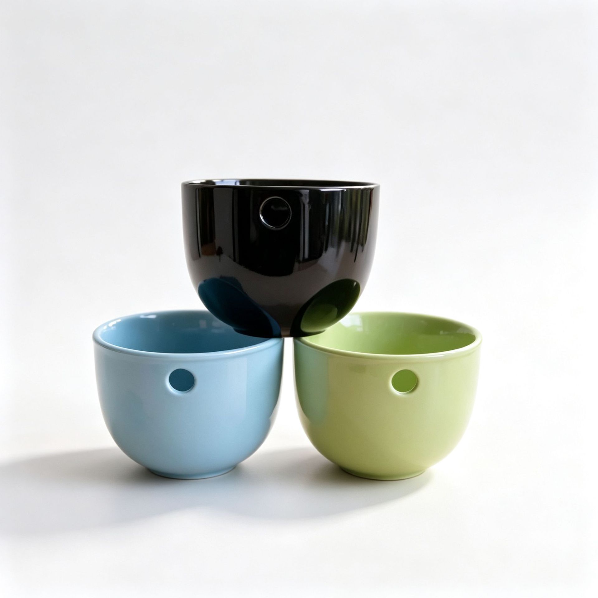 Creative Ceramic Multi-Purpose Bowl Design with Holes, Dining Bowl, Ramen Bowl, Gift Bowl